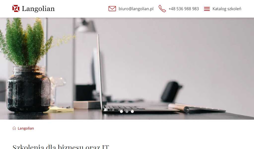 Langolian Szkolenie Python